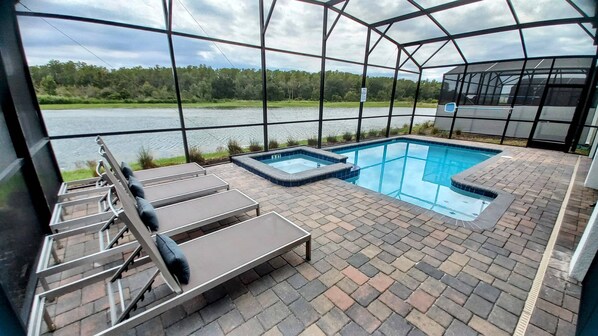 Pool - Stunning Villa w/ Modern Decor & Priv Pool Sl3029 (Kissimmee)