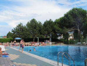 Apartment, 2 Bedrooms, Balcony, Garden View | Pool | Outdoor pool