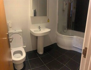 Hair dryer, towels