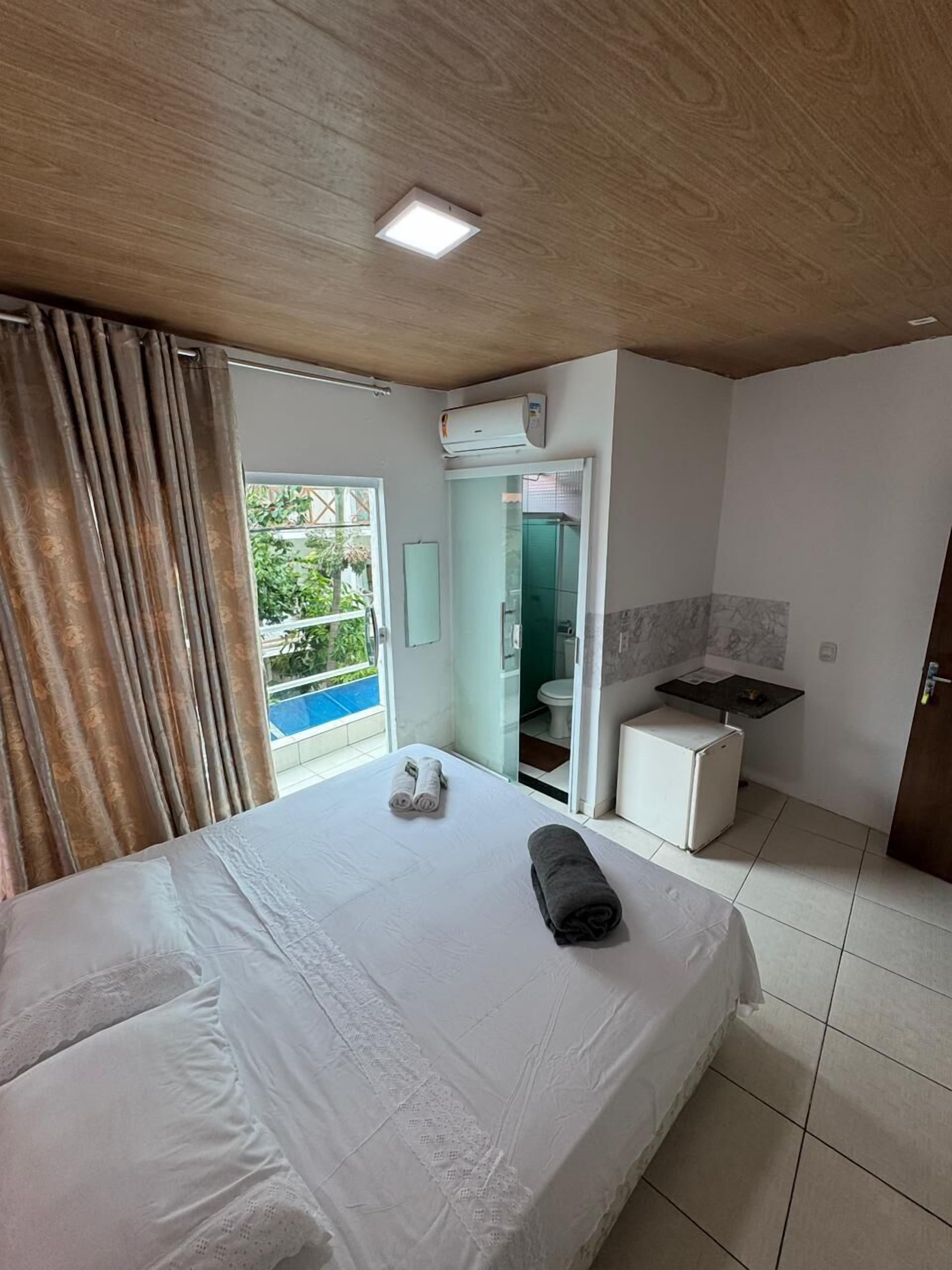 Standard Double Room, Patio, City View | Minibar, free WiFi, bed sheets