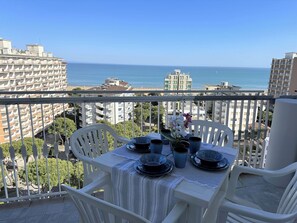 Apartment, 1 Schlafzimmer, Balkon, Meerblick | Balkon