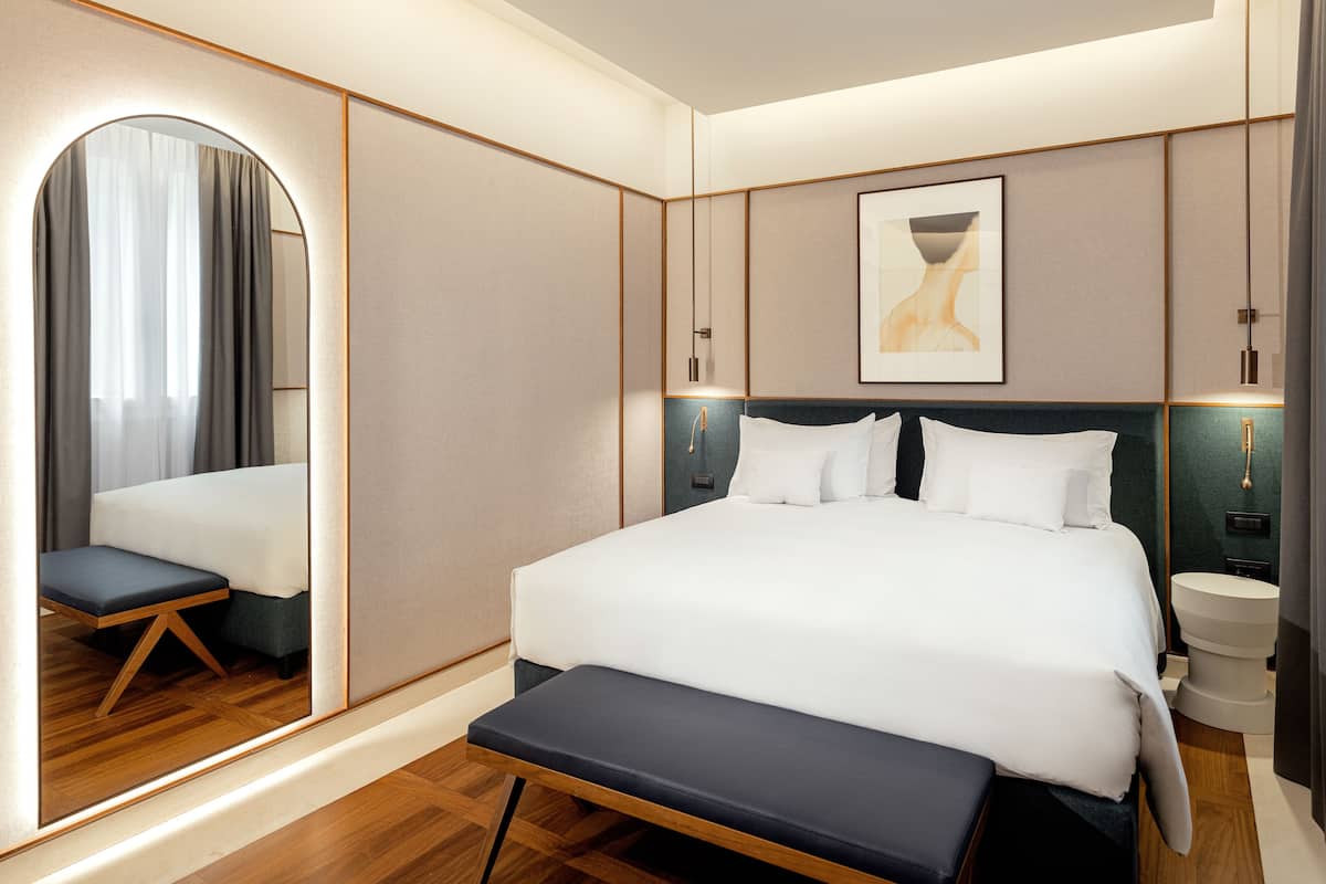 Suite junior | 1 habitación, ropa de cama de alta calidad y edredón