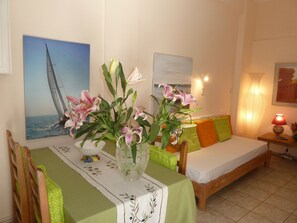 Apartment, 1 Bedroom, Balcony, Garden View | 1 bedroom - Calergi 6 - Panoramic Terrace - Sustainable Home - Pure Nature (Rethymno)