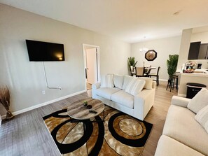 Apartment, 2 Schlafzimmer, Balkon, Gartenblick | Innenbereich