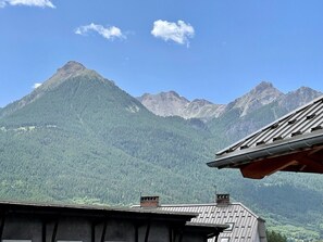 Blick von der Unterkunft