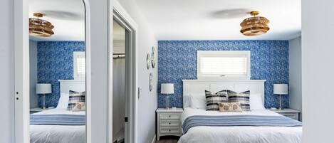 3 bedrooms, iron/ironing board, travel cot, free WiFi