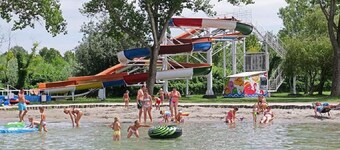 Holiday apartment with outdoor pool and air conditioning