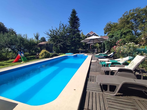 Holiday apartment with pool and playground