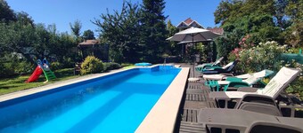 Holiday apartment with pool and playground