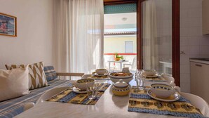 Apartment, 1 Bedroom, Balcony, City View | Dining room - Great Accommodation With Balcony (San Michele al Tagliamento)