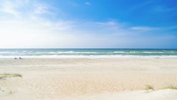 On the beach