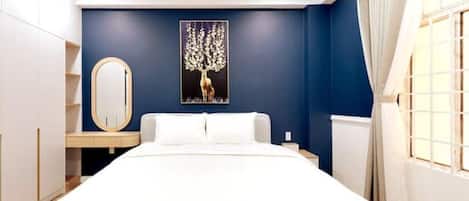 2 間睡房、書桌、熨斗/熨衫板、免費 Wi-Fi