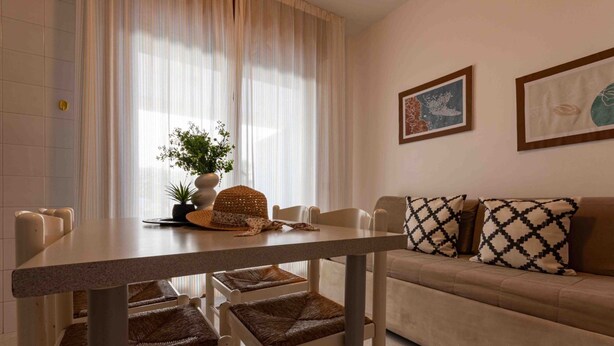 Living room - Great Flat Close to the Beach With Parking (San Michele al Tagliamento)