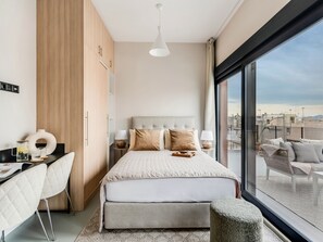 開放式客房, 多間臥室, 露台 | 1 間臥室