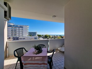 Apartment, 1 Schlafzimmer, Balkon, Meerblick | Balkon