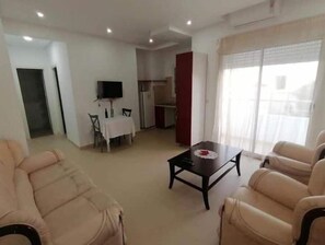 Living area - awsm sea view appart chat meriem (Sousse)