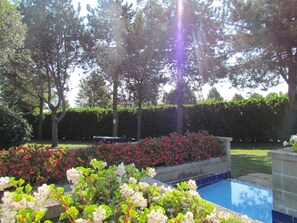 Apartamento, 1 habitación, balcón | Jardín