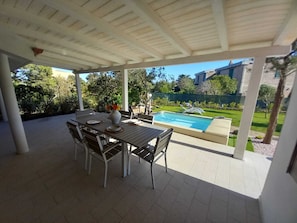 Villa - 3 sovrum - privat pool - utsikt mot trÀdgÄrden | Terrass/Patio