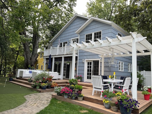 We call it Urban Paradise- spacious home in Ypsilanti with lots of outdoor fun. 