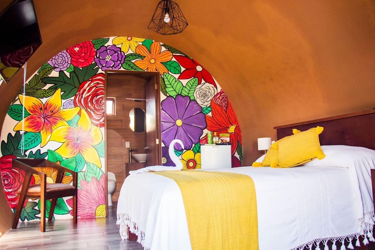 Familjerum - 1 sovrum | 1 sovrum, individuell inredning, arbetsyta för laptop och gratis wi-fi