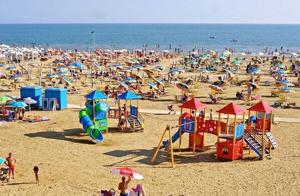 Apartment, 1 Bedroom, Balcony, Garden View | Beach | On the beach - Splendid Two-room Apartment for 4 People Near the sea - By Beahost Rentals (San Michele al Tagliamento)