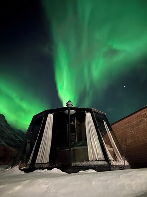 Luxury Tent | Individually decorated, individually furnished, free WiFi, bed sheets - Alpan Apartments (Kåfjord)