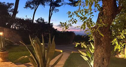A typical 19th-century Sicilian dimora with tuff finishes and stunning view