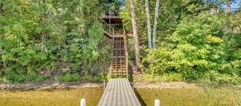 Lakefront Minnesota Escape w/ Fire Pit & Boat Dock