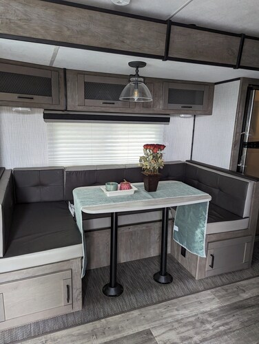 Travel Trailer in God's Country.  