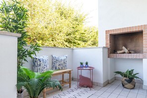 Appartement, 3 chambres, terrasse | Balcon