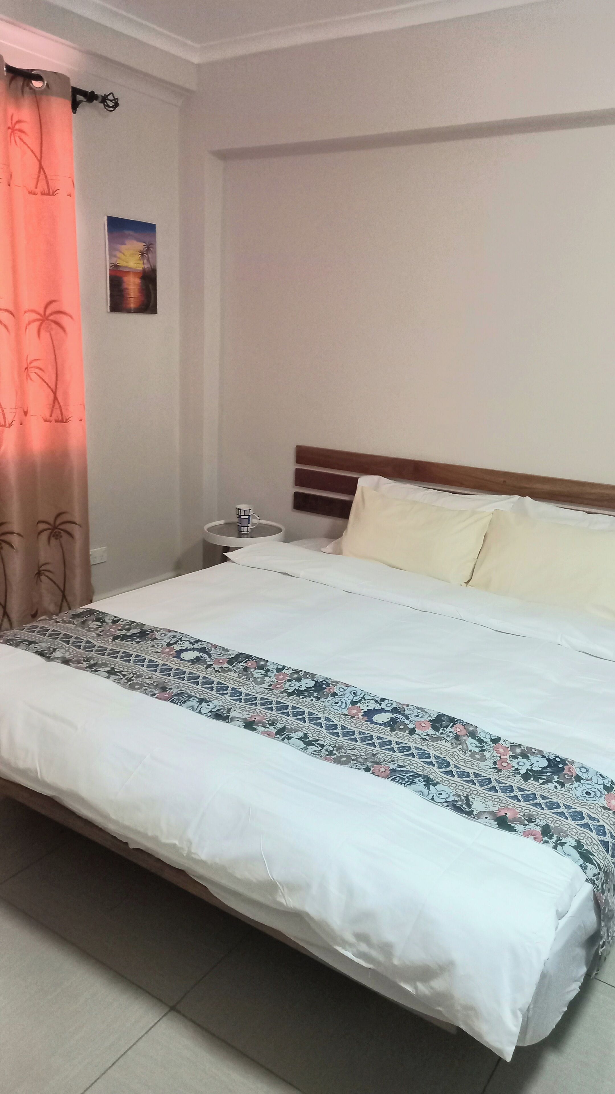 Executive Condo | Premium bedding, down comforters, laptop workspace, blackout drapes