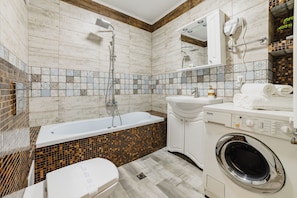 Apartment, 2 Bedrooms, Smoking, Terrace | Bathroom - Visit Romania By Brasov BnB 2 Parking, Internet (Brasov)