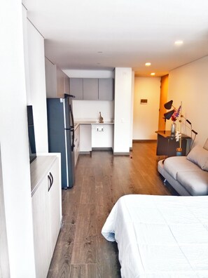 1 غرفة نوم وواي فاي مجانًا وملاءات أسرّة