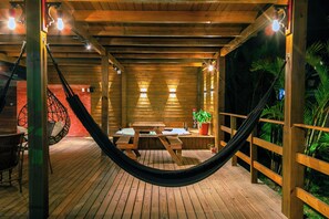 Gazebo - Pousada Gauleses - Praia do Rosa (Imbituba)
