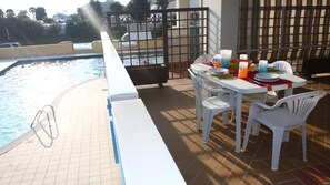 Apartment, 2 Bedrooms, Balcony, Ocean View | Balcony - Beachfront Colourful Flat With Swimming Pool (San Michele al Tagliamento)