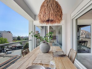 Apartment, 1 Schlafzimmer, Balkon, Stadtblick | Balkon