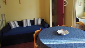 Apartment, 1 Bedroom, Balcony, City View | Living area - One-bedroom Apartment Next to Bibione Thermae (San Michele al Tagliamento)