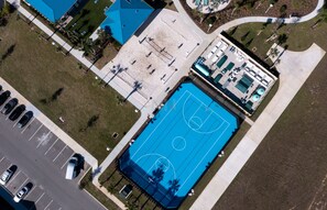 Sports court - Steps from Clubhouse! 5BR Townhome w/ Private Pool & Themed Rooms (Davenport)