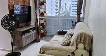 Cozy and airy environment.