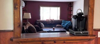 House on 80 acres that connect into the off road park! Extra cabins available. 