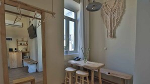 Apartment, City View | Room amenity - Sanders Bohemian - Sweet Studio w Shared Rooftop (Athens)