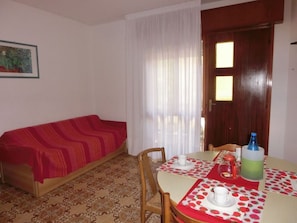 Apartment, 2 Bedrooms, Balcony, City View | Living room - Bright Flat Close to Bibione Promenade-beahost (San Michele al Tagliamento)