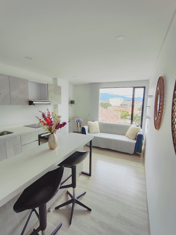 Apartamento família | Área de estar