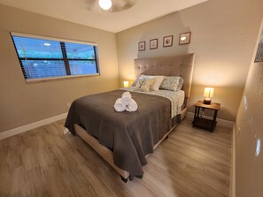 3 bedrooms, iron/ironing board, travel cot, WiFi