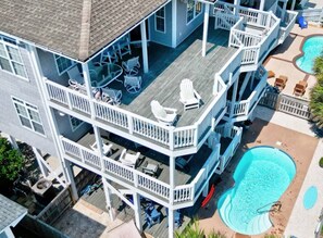 Exterior - Endorfinn by Brunswick Vacation Rentals: w/ Heated Pool, Near Beach, Water Views (Ocean Isle Beach)