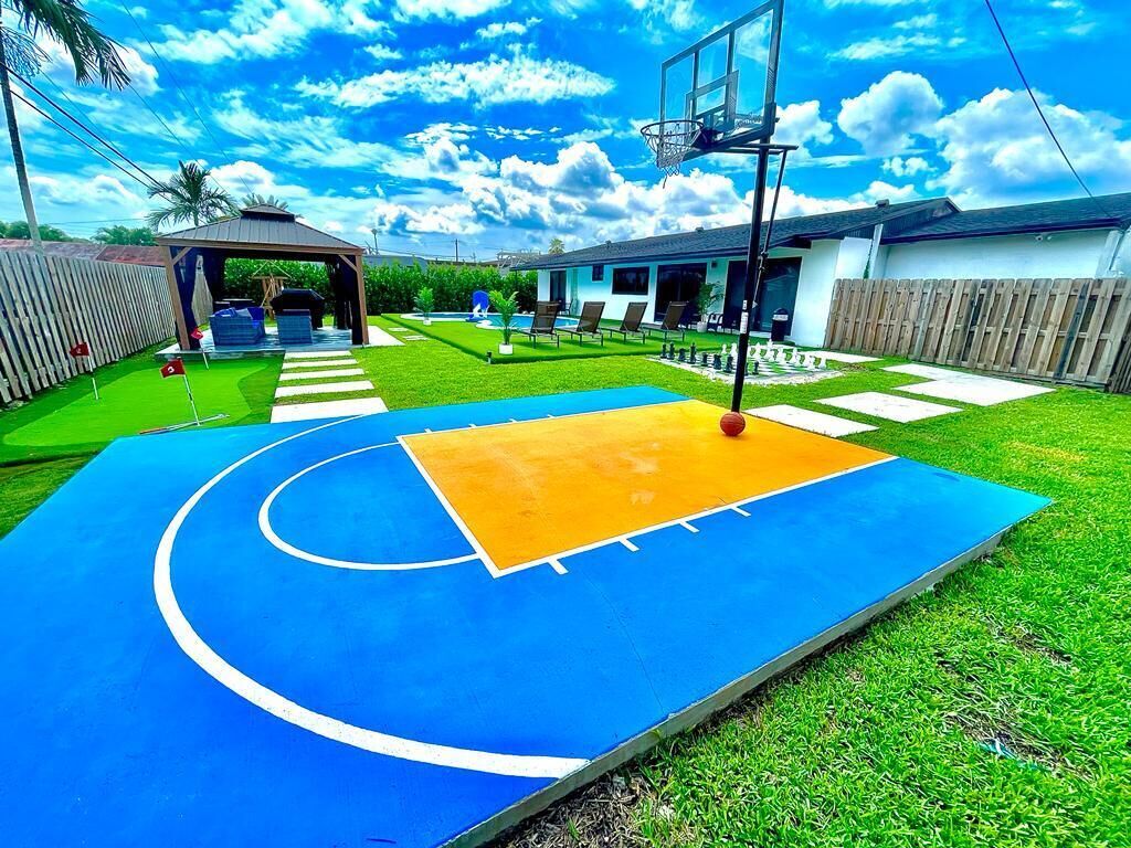 Enceinte de l’hébergement