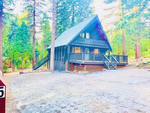 Exterior - Modern A-Frame cabin that is a nice stroll down to the lake.  (Carnelian Bay)