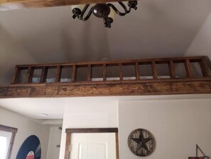 Interior - LV Bar Ranch Cabin#1 
Marty Robbins Theme (Cane Beds)