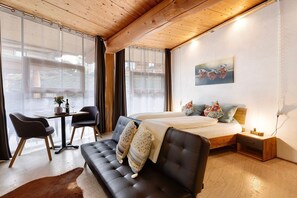 1 bedroom, iron/ironing board, free WiFi, bed sheets - Apartment '-3-die Drei, Studio 35qm' with Private Terrace, Shared Garden and Wi-Fi (Rosenfeld)