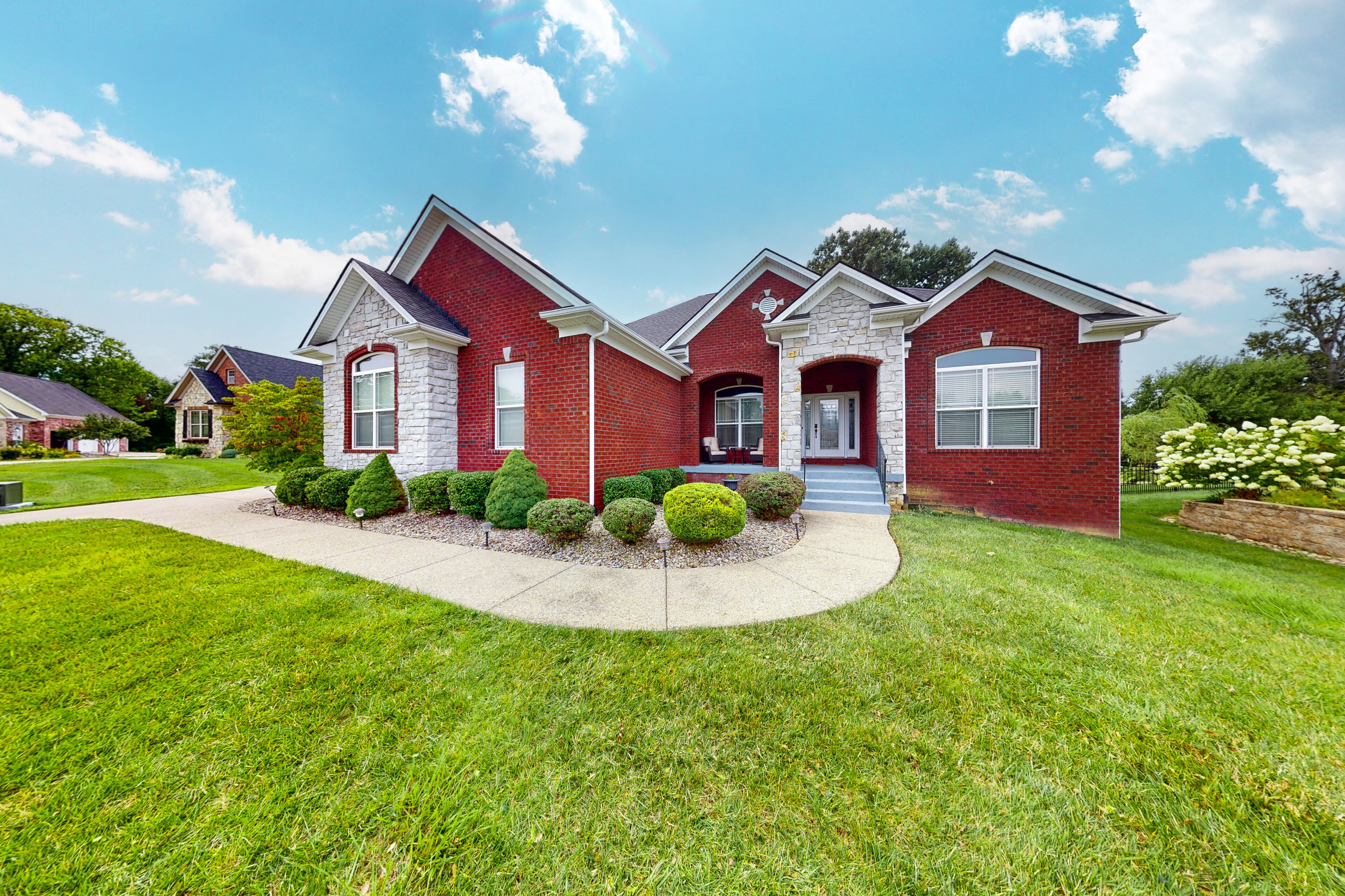 Inviting home with pool table, firepit, central AC, full kitchen, & W/D